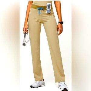 Figs Livingston basic Women's Pants - sandstone color